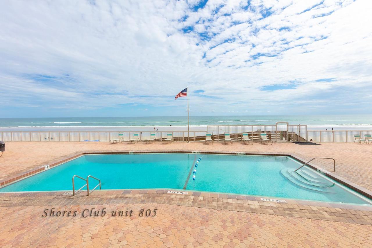 Daytona Beach Shores Ocean Front Balcony 2Beds 2Ba King Ste And 2Queens - Shores Club 805 Eksteriør billede